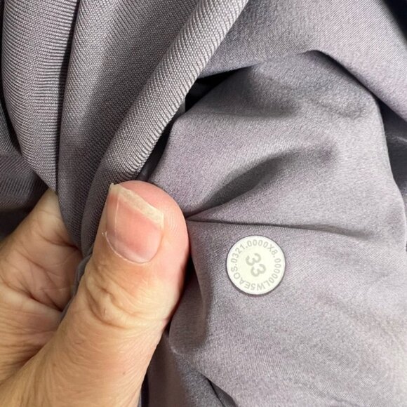 Lululemon Warpstreme High-Rise 7/8 Jogger pants purple size 33 - Picture 7 of 8